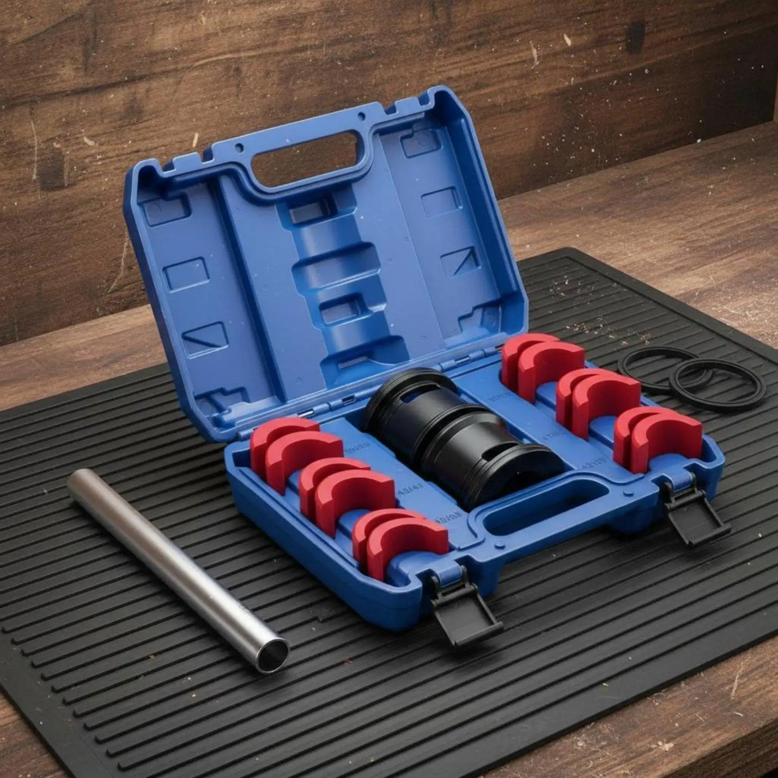 Heavy Duty Motorcycle Seal Installer Kit Carbon Steel Oil Seal Tools Set for Maintenance Workshop Use