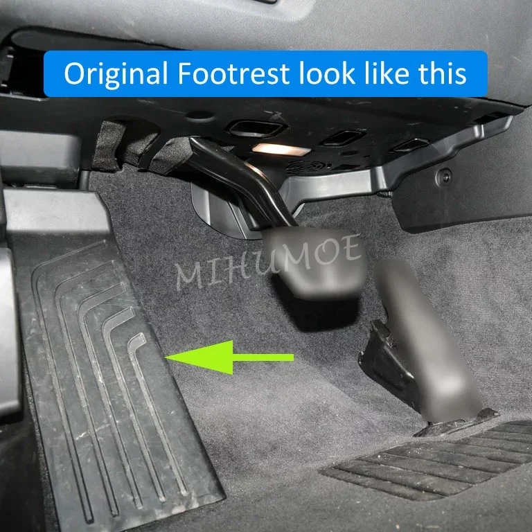 For BMW X3 (G01) X4 (G02) 2018-2023 Steel Dead Footrest Foot Rest Pedal Cover Overlay Accessories