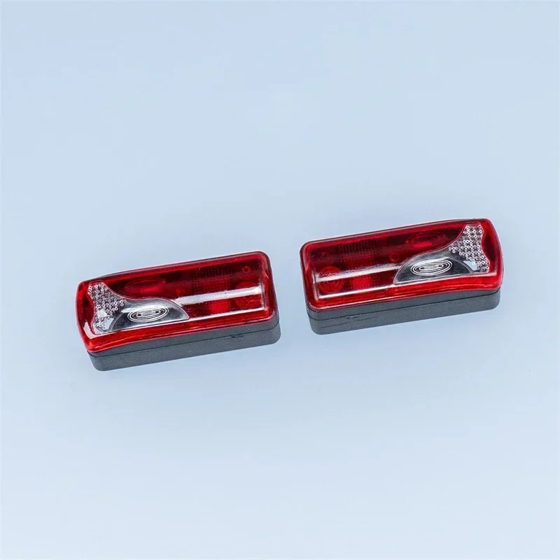 1 paar Simulatie Plastic Achterlicht Lamp Vel voor 1/14 Tamiya RC Truck Trailer Kipper MAN TGS TGX Auto Diy onderdelen