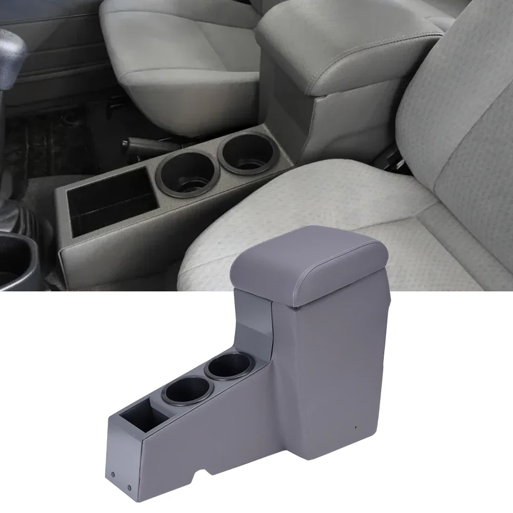 Car Center Armrest Console Organizer Storage For Toyota Land Cruiser 76 79 Dual Cab LC76 LC79 Accessories