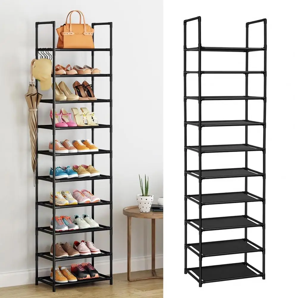 Lightweight Shoe Rack Stackable Shoe Rack Multi-layer Shoe Rack Organizer with High Stability Capacity for Easy for High