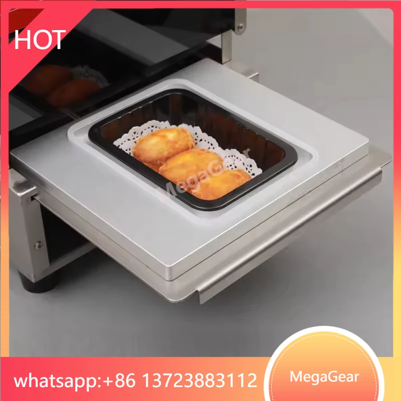 

Electric Factory Direct Sale Durable Stainless Steel Fast Food Noodles Tray Sealing Machine Plastic PP Tray Packaging Sealer