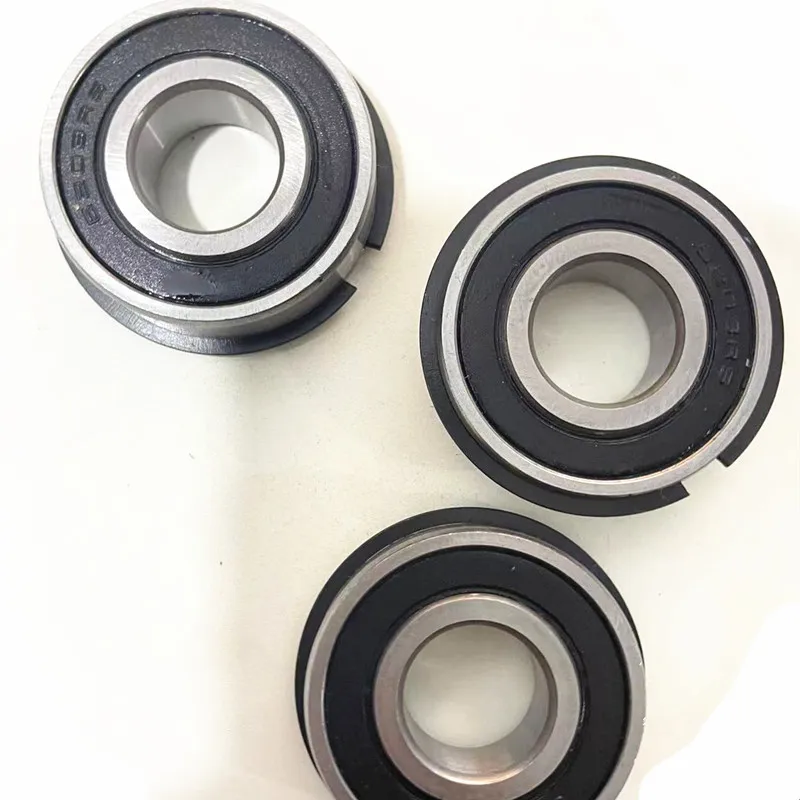 

2 Pcs /bag Bearing With Stop Ring 6200NR 6201 NR 6202 6203 6204-2RSNR 6205 2RSNR