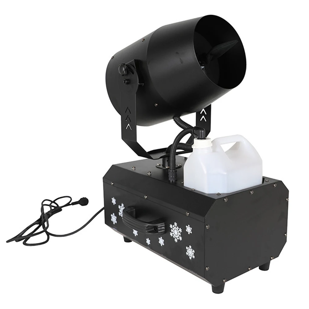 0 Duty 2022 New Year Christmas Stage Light 2kw Moving Head Snow Machine Special Effect For TV Show Wedding Performance Culb