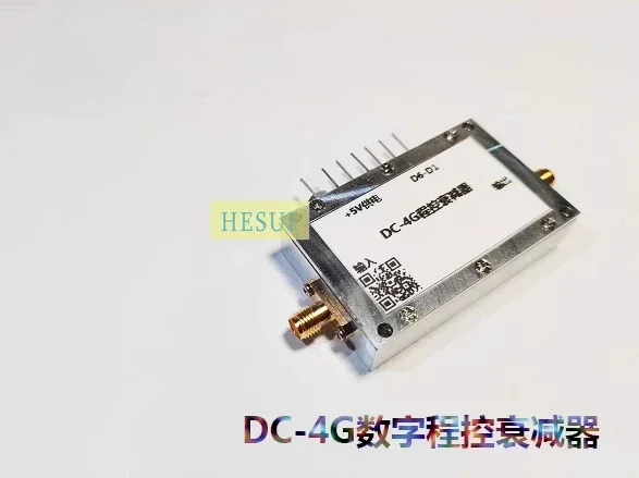 6bit 27dBm 0.5-31dB DC-  4GHz Digital programmable RF attenuator module RF Variable attenuator RF Adjustable attenuator Module