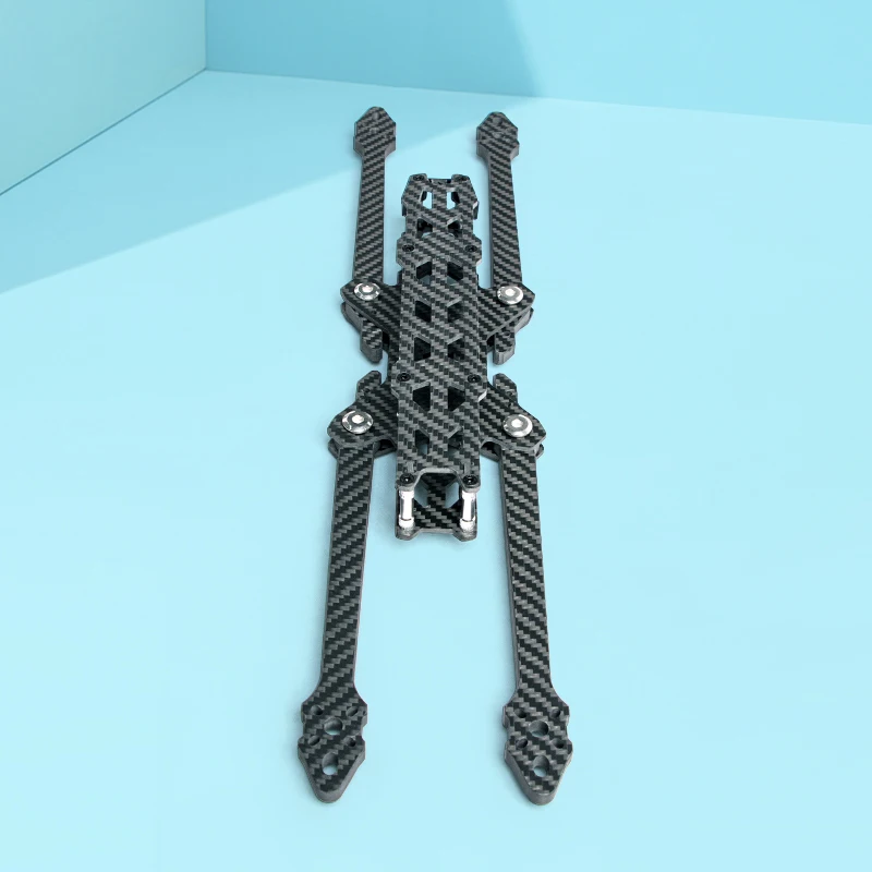 LX10 V2 Carbon Fiber Foldable Drone Frame 10-inch Wheelbase 405mm Thick Arm 7.0mm Suitable for 3115 Motor FPV Super Long Range D