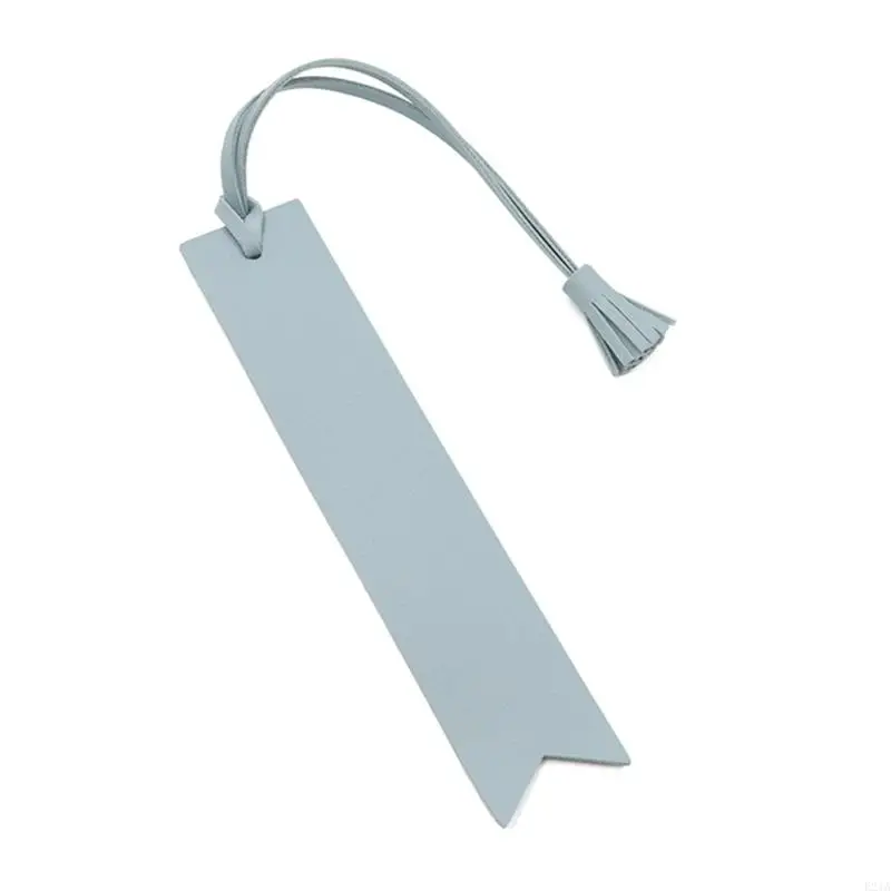 3Pcs Handmade Leather Bookmarks With Tassels Book Page Markers For Book Lover