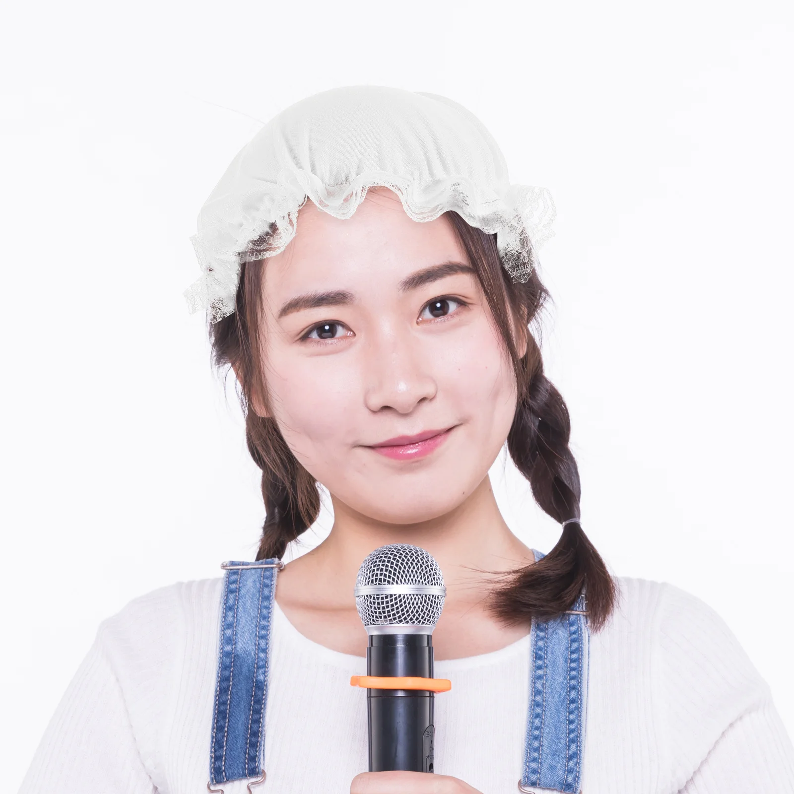 

2pcs Funny Knitted Baby Bonnet Oversized Triangle Hat For Stage Performance Party Photography Festival Sun Protection Headwear