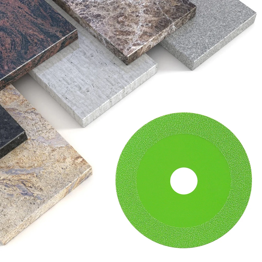 قرص قطع زجاجي مقاوم للحرارة 100 مم شفرة قطع تلميع رفيعة للغاية ملحقات مقاومة للاهتراء للرخام بلاط السيراميك