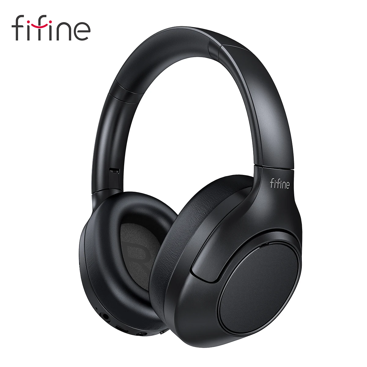 Fone de ouvido sem fio Bluetooth FIFINE, fones de ouvido com cancelamento de ruído com modo de transparência, graves profundos, chamadas claras, tempo de reprodução de 80 horas -X3