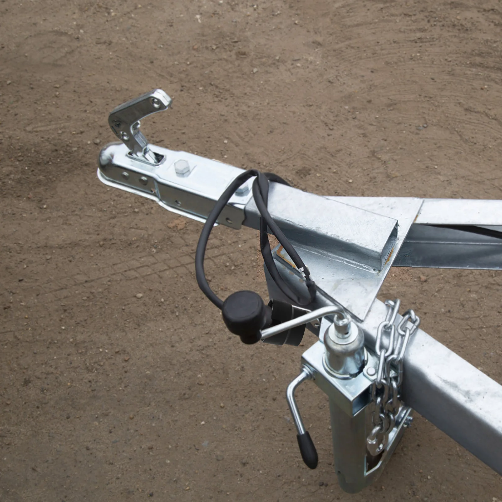 حامل قابس المقطورة من البلاستيك والحديد المتين والتركيب المستقر لملحقات موصل سحب المقطورة وحامل قضيب السحب #5