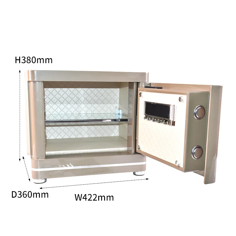 Safe Home Small Anti-theft All-steel Fingerprint Password Safe Office Smart