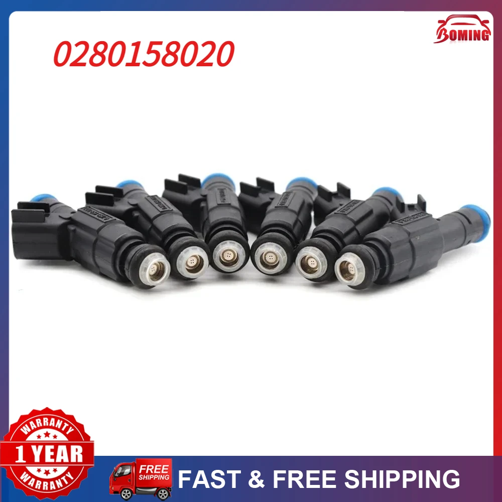 

0280158020 Новая топливная форсунка для Dodge Dakota Nitro Durango RAM 1500 Mitsubishi Raider Jeep Liberty Commander 3.7L