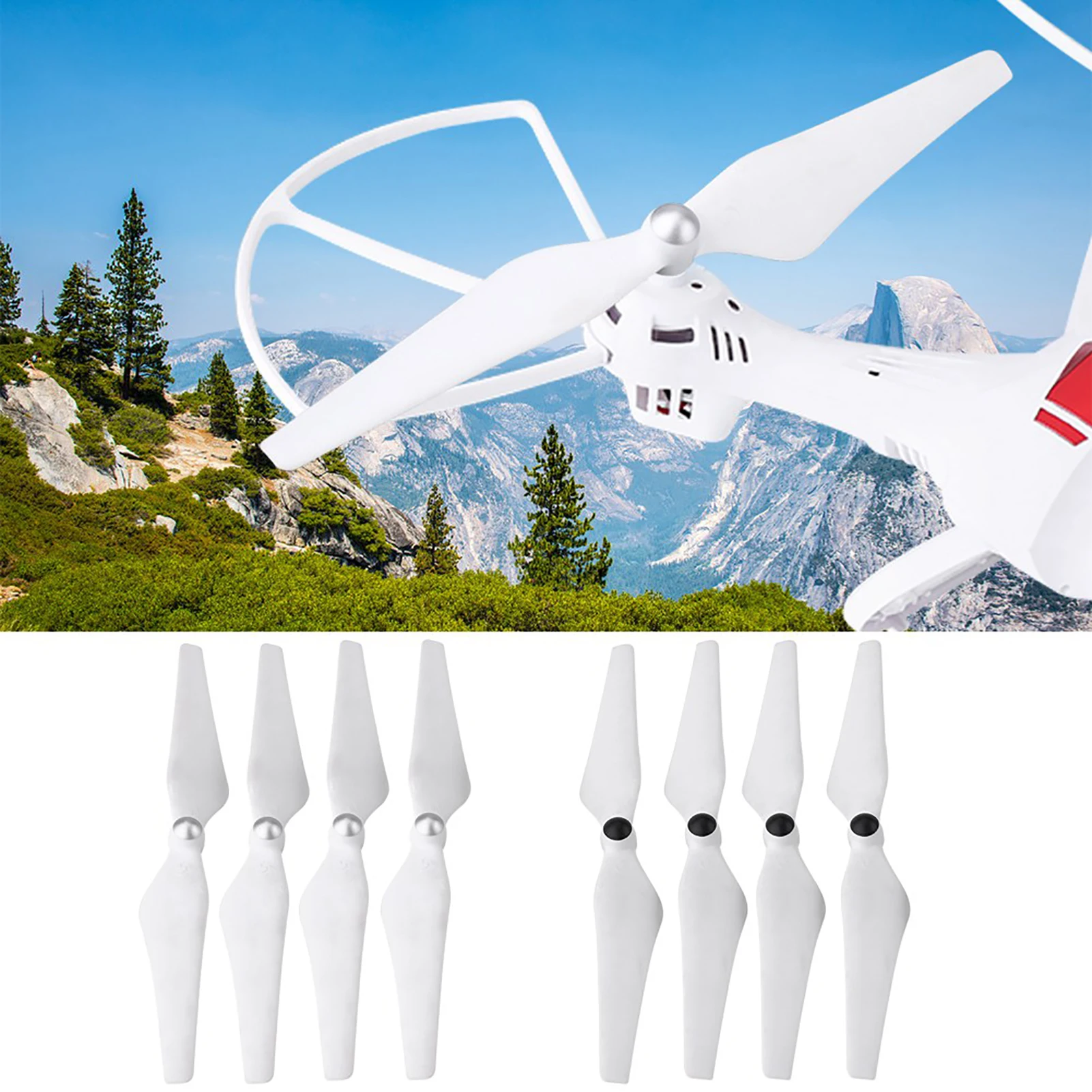 New 8Pcs CW CCW SelfLocking Propellers Quadcopter Blade For DJI Phantom 2/3 Propeller Quadcopter Blade Self Locking Propeller