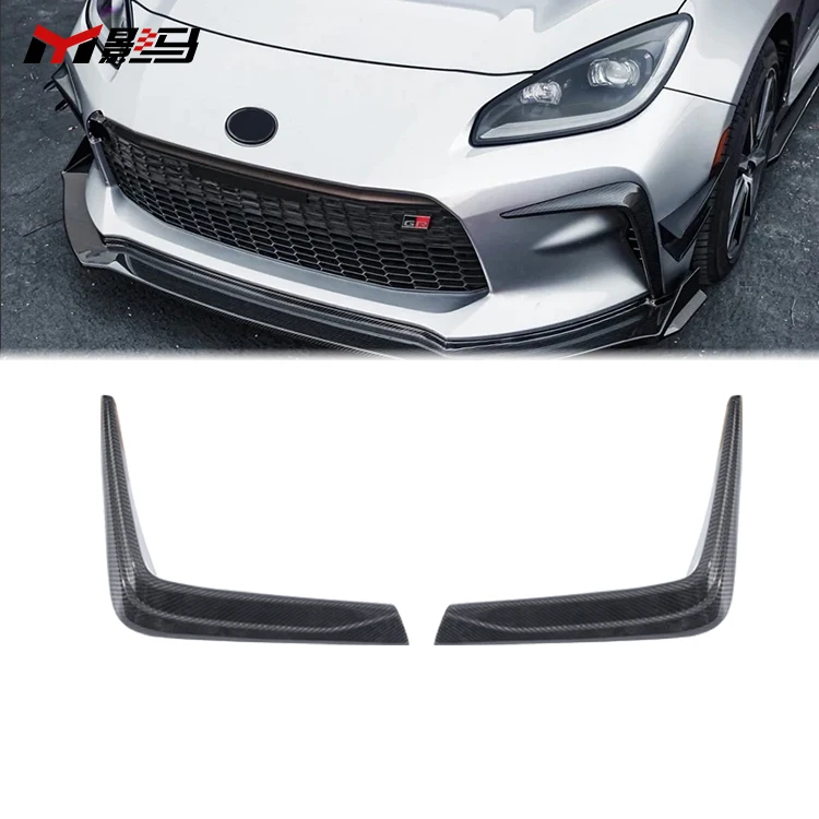 

Ms Style Carbon Fiber Front Bumper Canards For Toyota Gr86 Zn8 Bumper Canards 2021-2022
