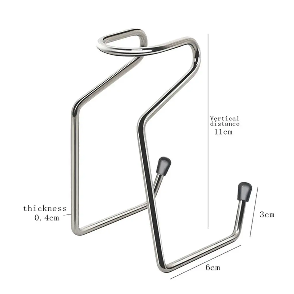 Soporte para cepillo de afeitar, tazón de Metal, organizador de baño para ducha