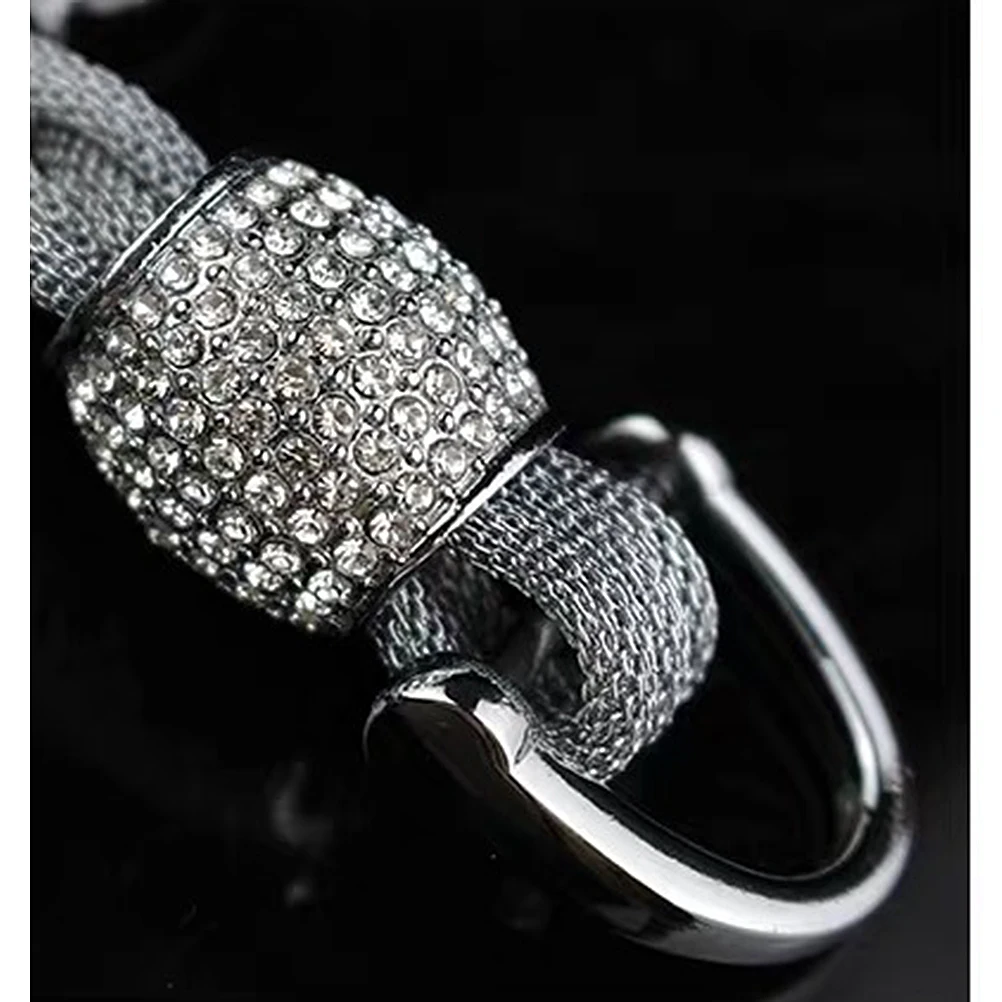 

Key Chain Gift Hanging Ornament Holder Rhinestone Keychains Rhinestones Car Ring