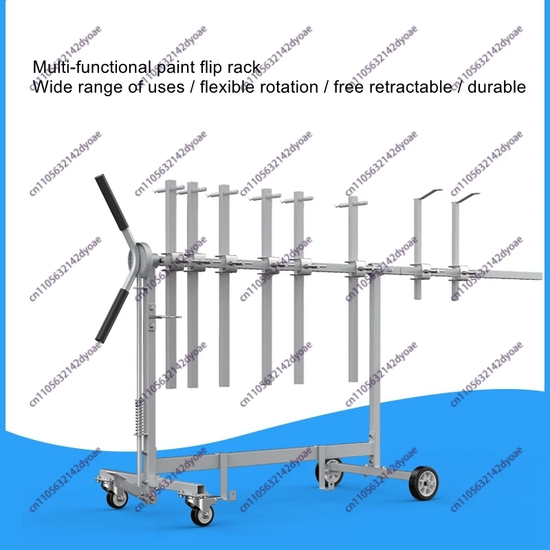 Automotive multifunctional paint rotating bracket mobile door bumper paint shelf sheet metal spraying tools