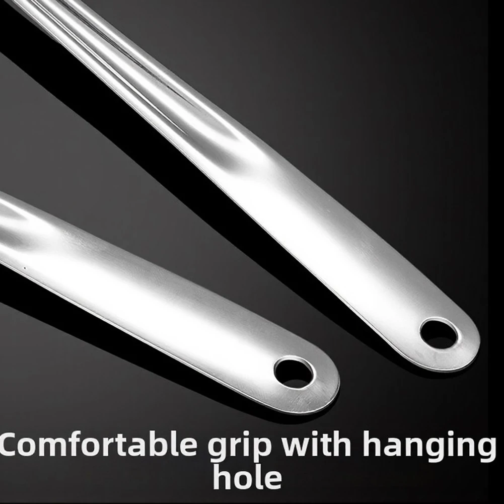 2 Pack 304 Stainless Steel Skimmer Spoon 15.15 x 4.96 in Slotted Ladle for Poached Eggs Vegetables Pasta Frying
