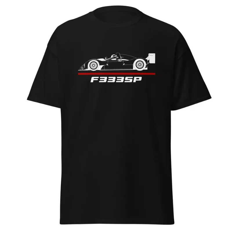 

2024 Men T Shirt Casual Ferraris F333SP Race 333SP Car Fans T-shirt Graphic Summer Short Sleeves 100% Cotton S-3XL Cool Tee