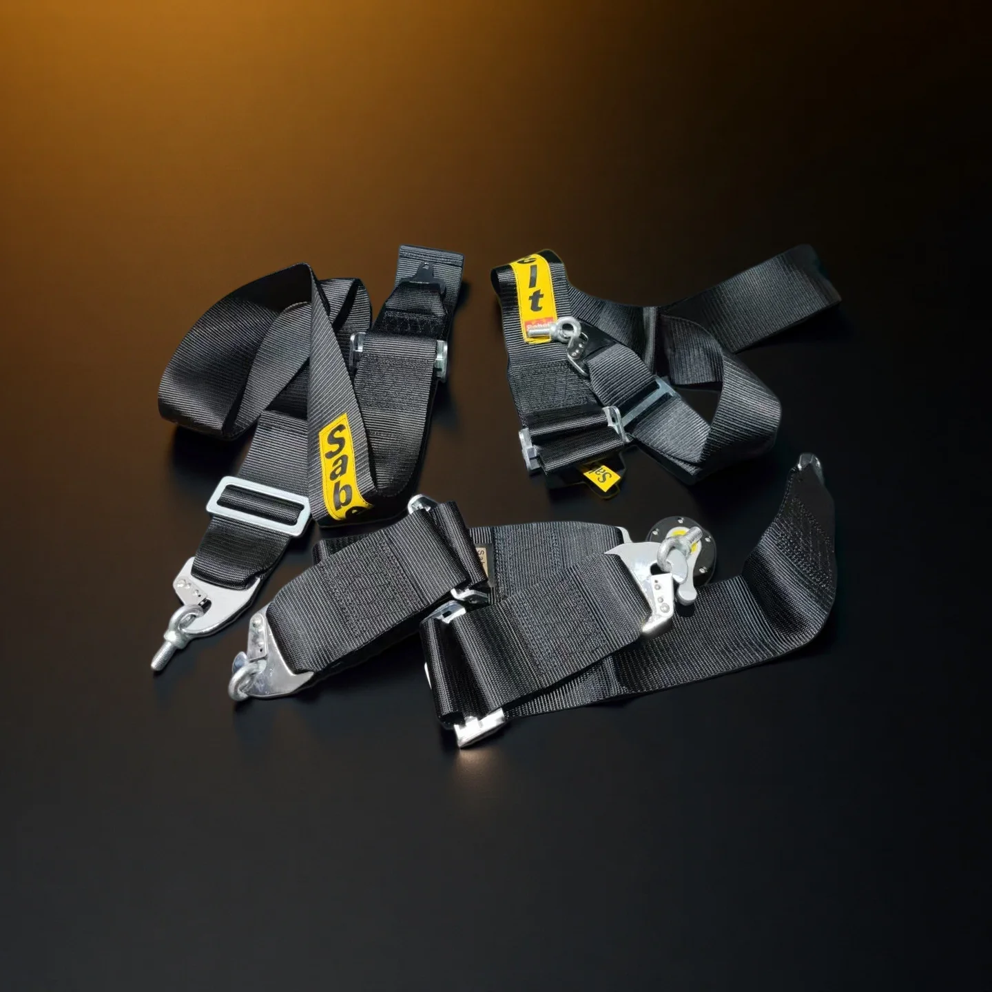 Rally SA 4 Points Seat Belt 3Inch Racing Car Safety Belt Harness Rally Game Quick Release Camlock Seat Belt Strap