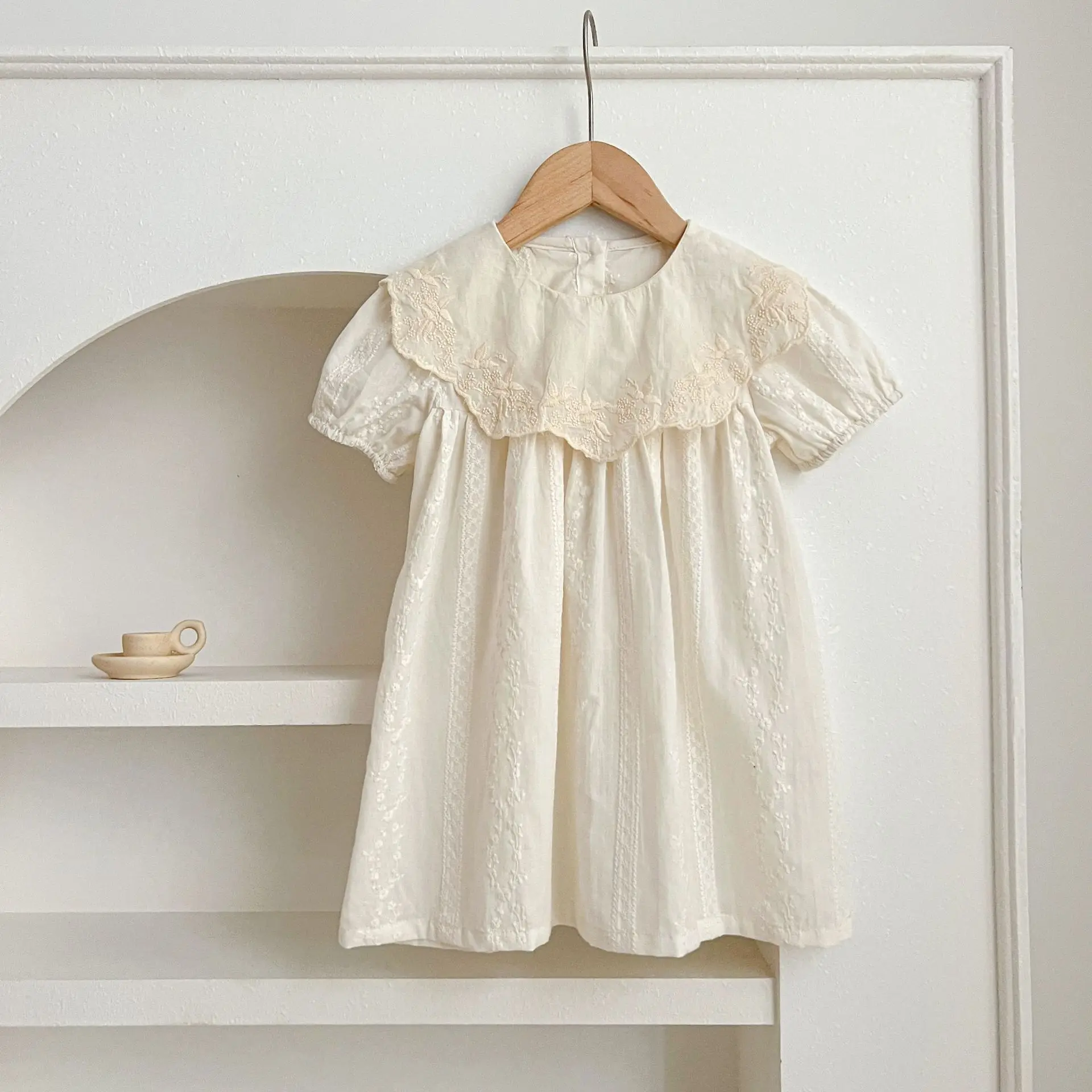 0-6Y Baby Princess Girl Dress Birthday Party Embroidery Clothes Kids Toddler Girl Dresses Infant Baby Clothes Children Outfits