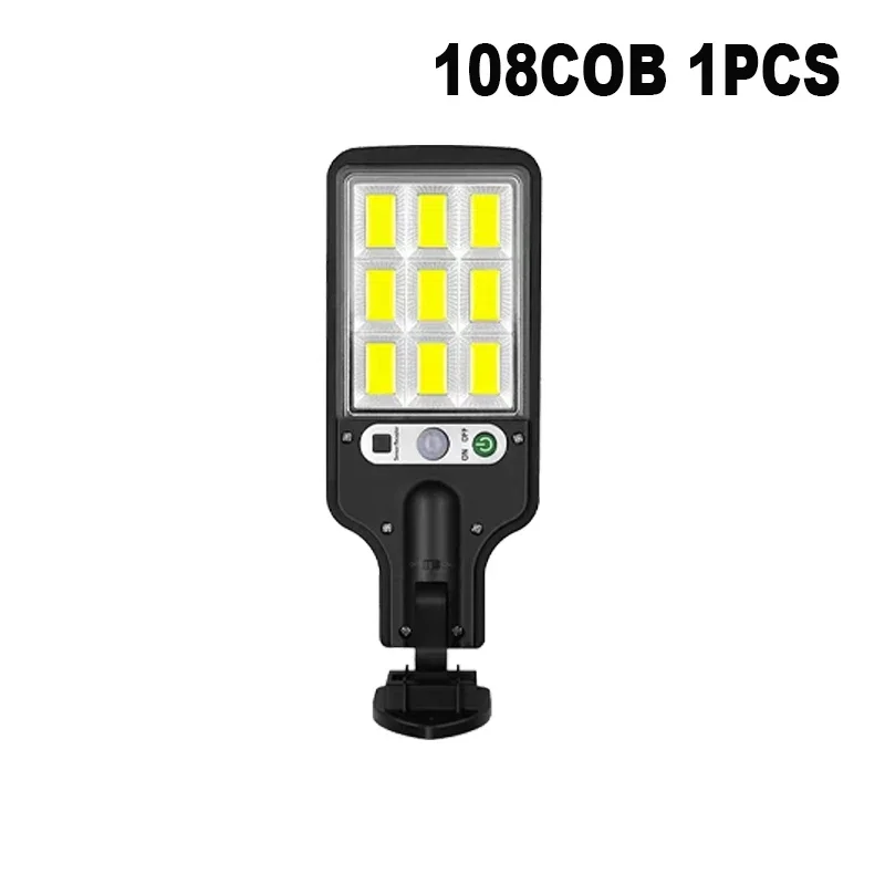Outdoor Solar Light with 3 Mode Motion Sensor Security Lighting Led Garden Wall Street Lamp Solar Wall Lamp