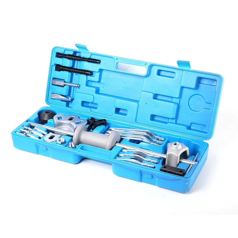 XCTOOL Slide Hammer Puller Set, Front Wheel Hub Bearing Remover & Rear Wheel Axle Hub Dent Shaft Puller Tool Kit XC9027B
