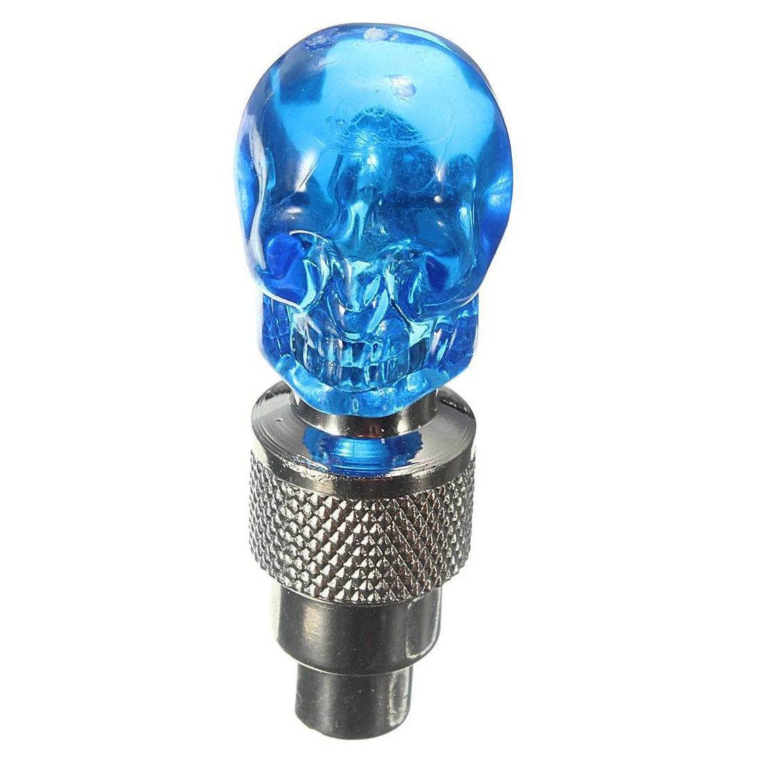 LED light valve cap spoke light for bicycle Auto Bike rim tire blue