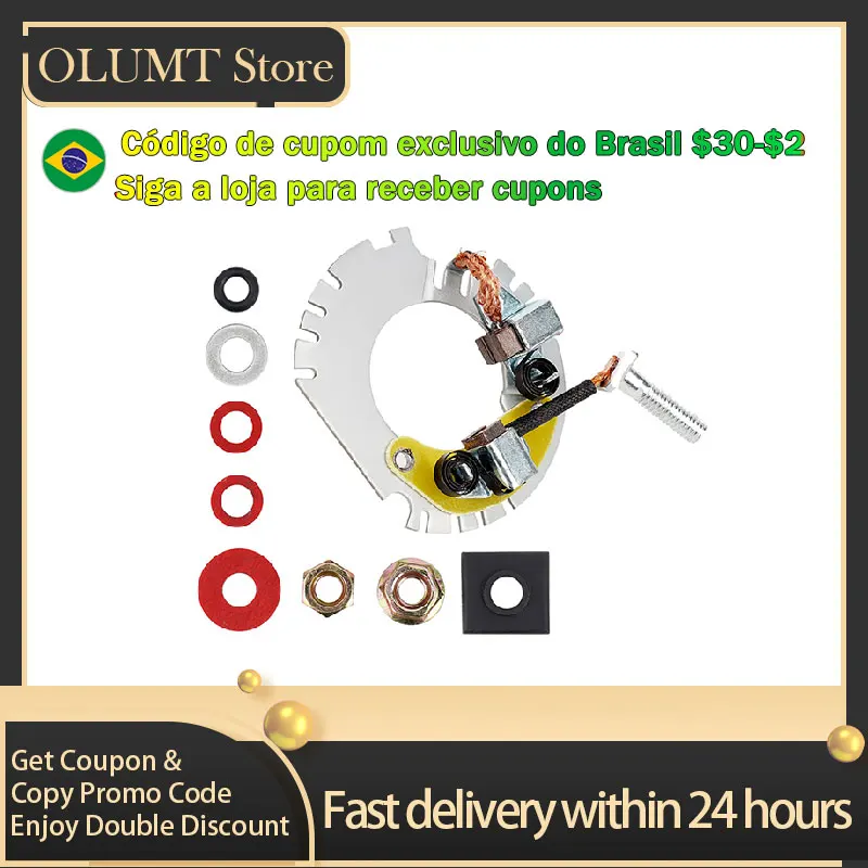 Kit de reparo de arranque de motocicleta, kit de reconstrução de placa de escova para 7ky-81800-00-00 503sb101 503sb102 503sb107 503sb110 onan 191-2107