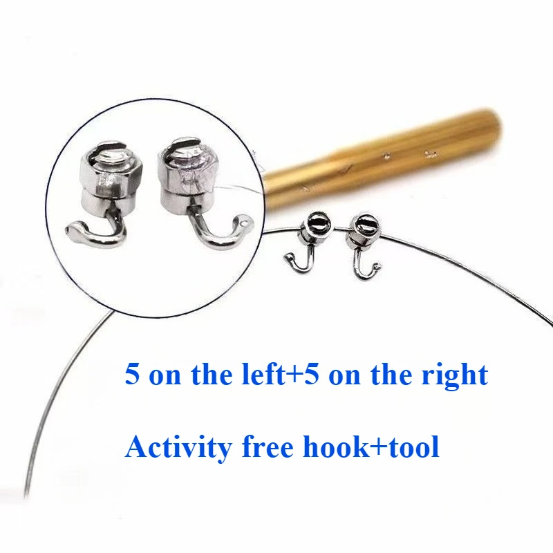 

Dental Materials Orthodontic Traction Hook Elastic Metal Active Free Towing Hook Easy Adjust Disassemble Orthodontic Treatment