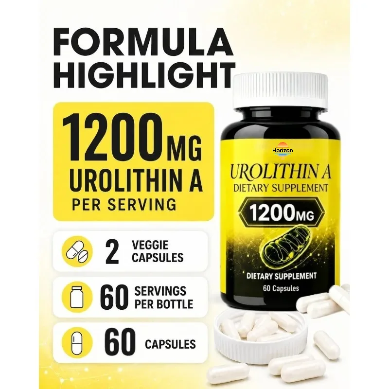 1200MG Urolithin A Supplement for Men and Women 60 Capsules