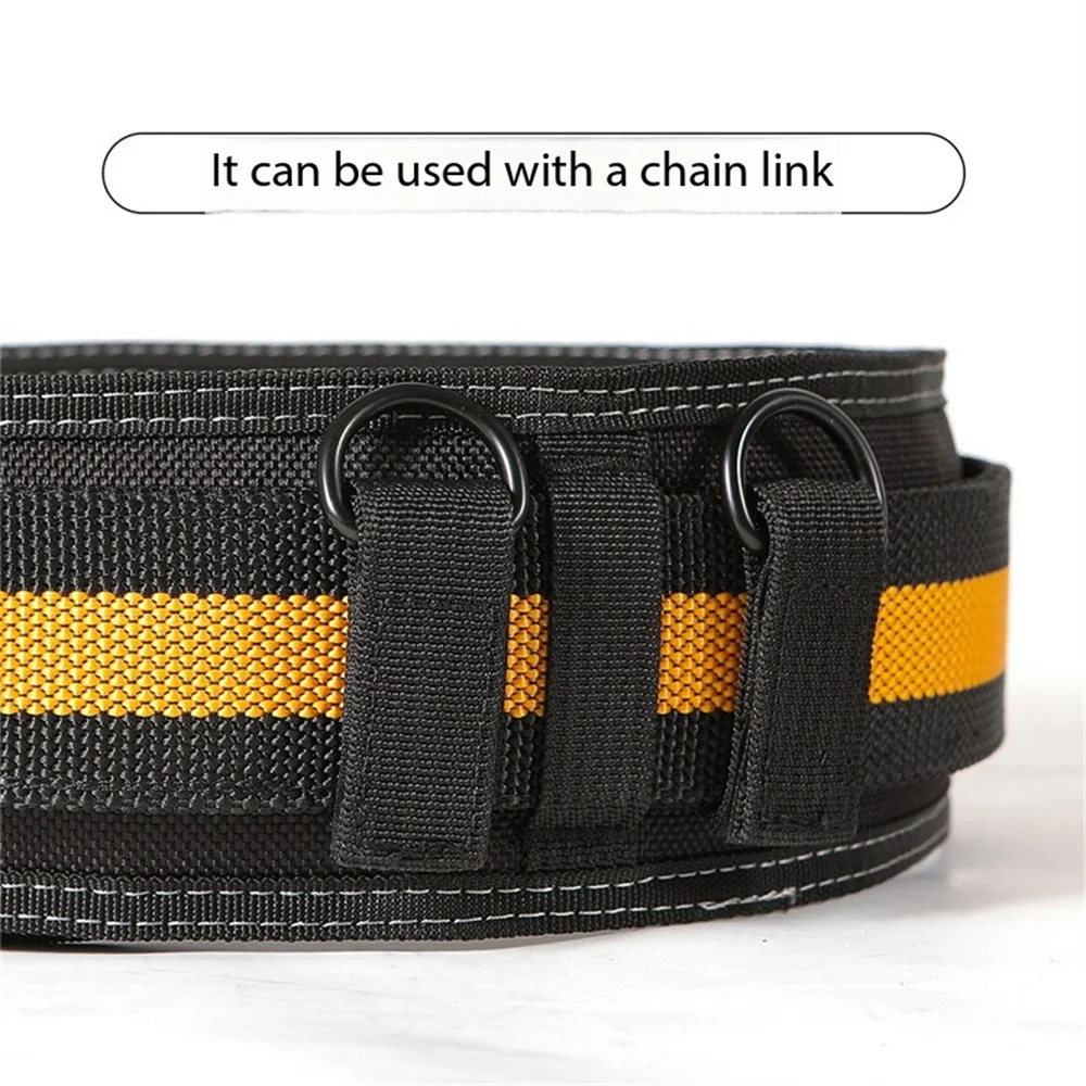 Cinturón de trabajo TOOLSTACK de 2 piezas y correa para el hombro, correa de construcción pesada, duradero, combinado con cinturón de herramientas de suspensión rápida para exteriores