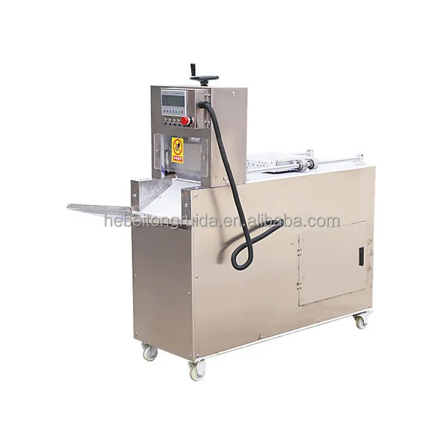 

Automatic Frozen Meat Slicing Machine / Meat Slicer /sausage Bacon Beef Mutton Slicing Cutting Machine