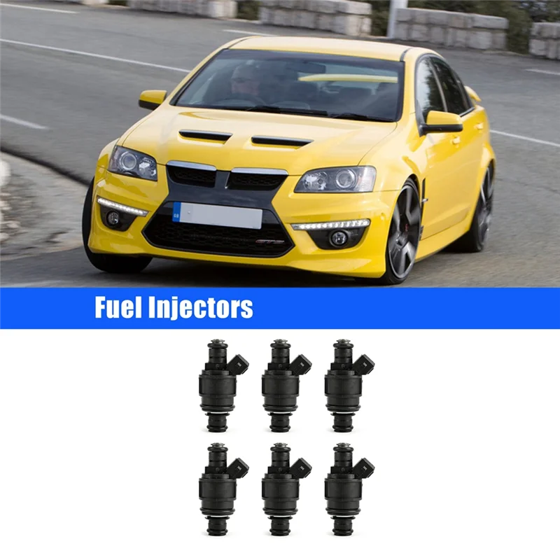 

Superior-6 Piece 90536149 Car Fuel Injectors ABS Car Accessories For Vauxhall Astra Zafira MK1 1.8 16V 5WK93151 Car Replacement