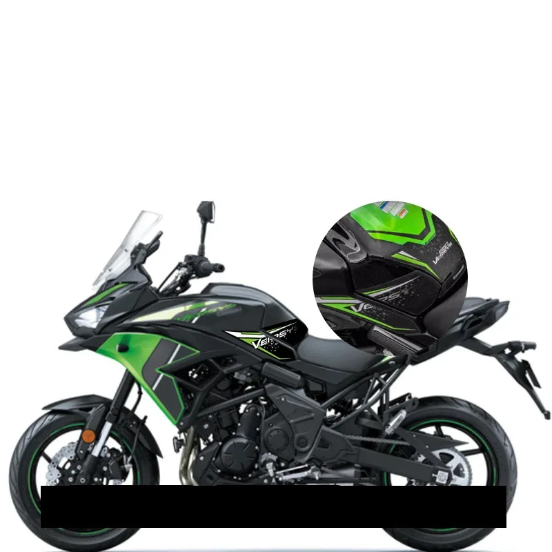 وسادات واقية لخزان الدراجة النارية VERSYS 650 20223، ملصقات، وسادة تثبيت لقبضة الركبة، ملحقات الدراجات النارية