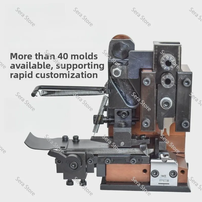 OTP Automatic Flag Terminal Crimping Machine Mold Applicator Flash Flag Connector Clamp Die Insulated Wire Harness Press Mold