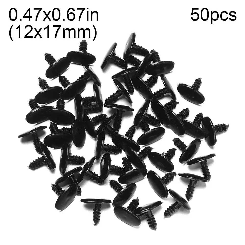 50/100pcs New DIY Tool  Oval Animal Noses  Noses Safety Parts Dolls Accessories