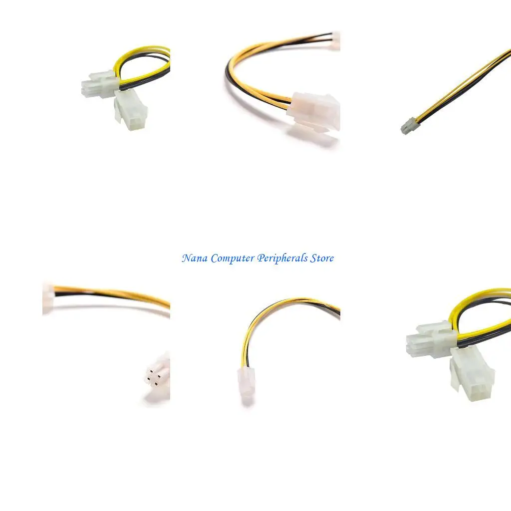F68C Computer CPU ATX -Kabel 4 Pin Netzteil männlich bis weibliche Stromverlängerung