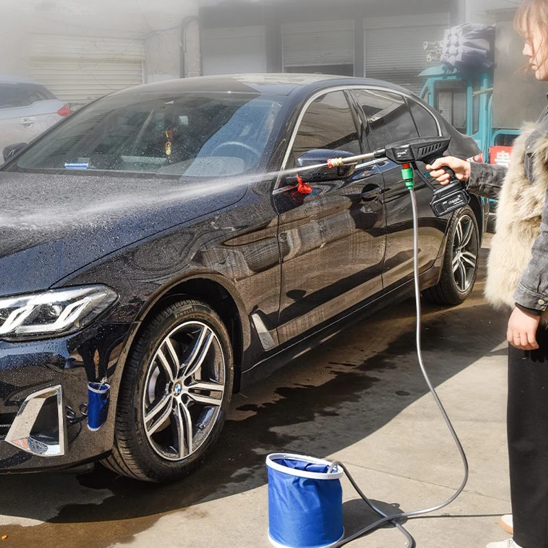 RTS-PISTOLA DE PULVERIZACIÓN de agua de alta presión para lavado de coche, inalámbrica, con batería de litio, 25v, 30000mAh