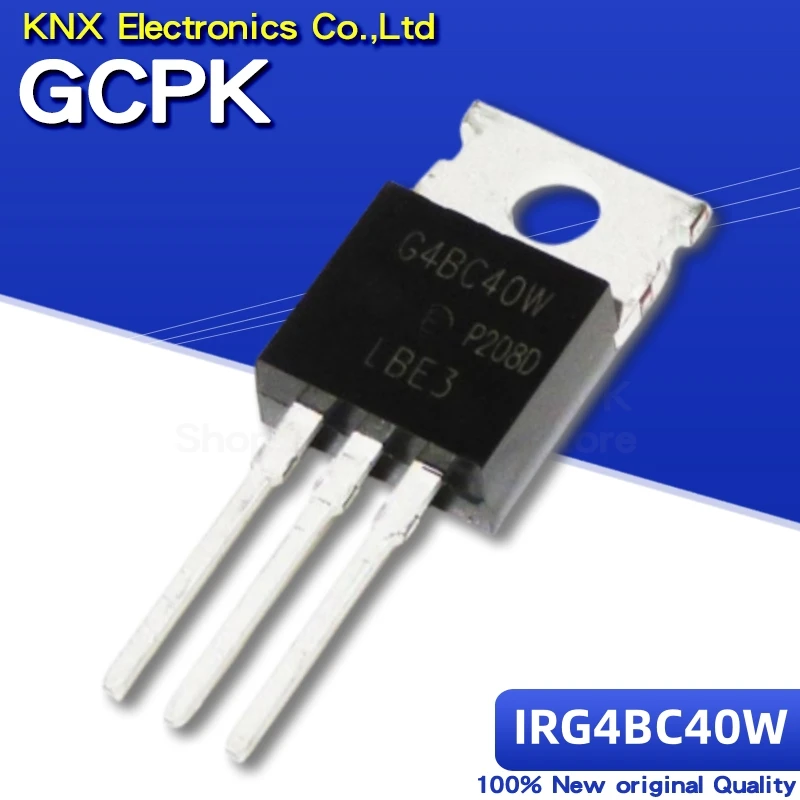 5pcs IRG4BC40W TO220 G4BC40W TO-220 IRG4BC40 IGBT 600V 40A new original