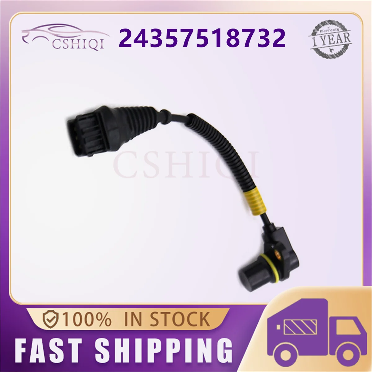 24357518732 For BMW 2002-2006 Mini R50 2005-2008 R52 CVT Transmission Rotational Speed Sensor Auto Part Accessories