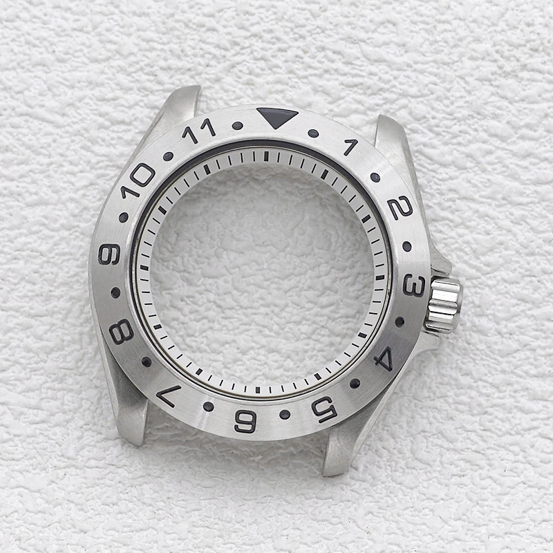 41 มม.นาฬิกา BEZEL SKX007 หมุน BEZEL เหมาะกับ NH34 NH35 การเคลื่อนไหว SKX007 SKX009 SRPD ดําน้ําผู้ชายนาฬิกาดําน้ําซ่อม BEZEL