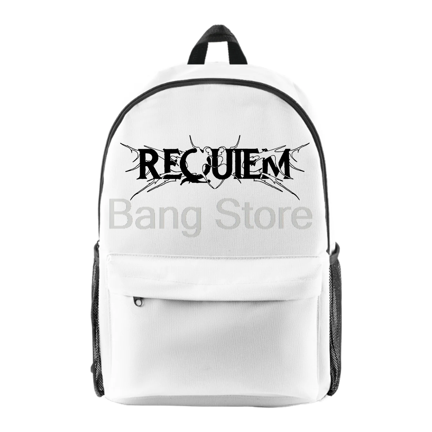 حقيبة ظهر Keshi Requiem Spikes للنساء والرجال حقيبة كتف كاجوال ملابس الشارع الشهير Daypack حقائب سفر للجنسين