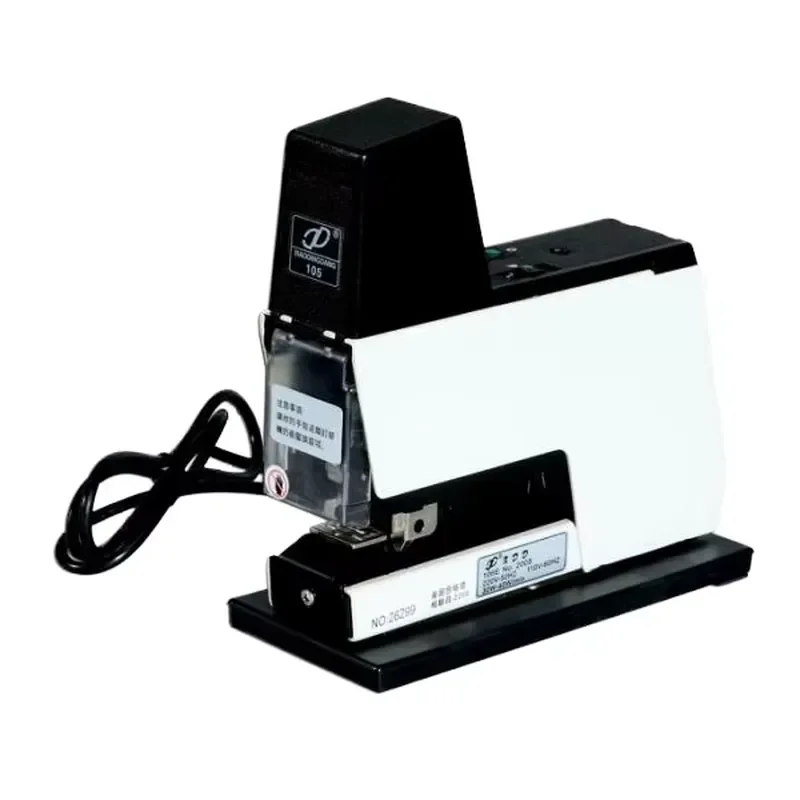 Electric Desktop Office Notebook Binding Paper Stapler Metal Material
