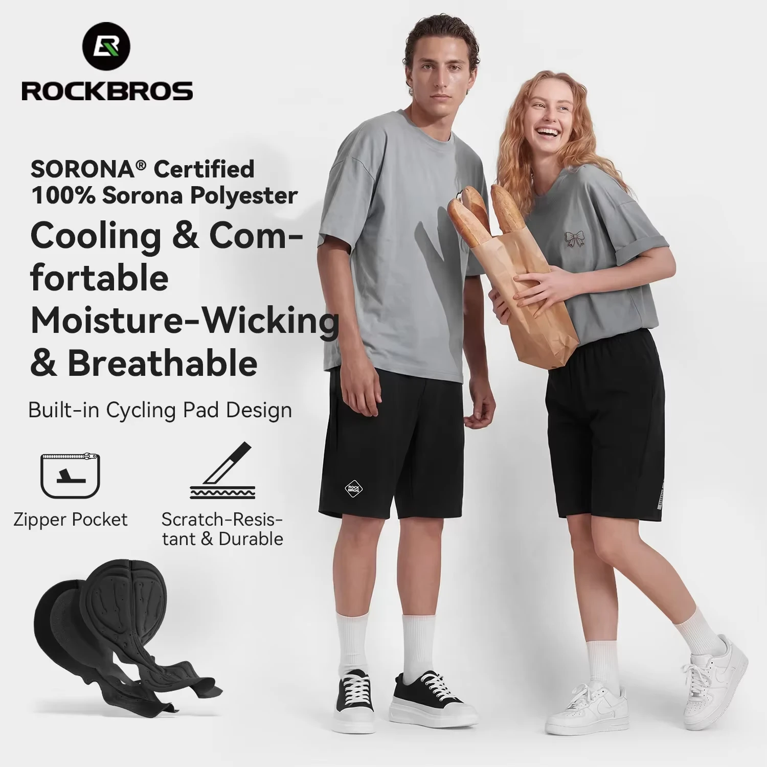 ROCKBRS Casual Cycling Shorts  - đánh giá và giá Cycling Shorts For Commute