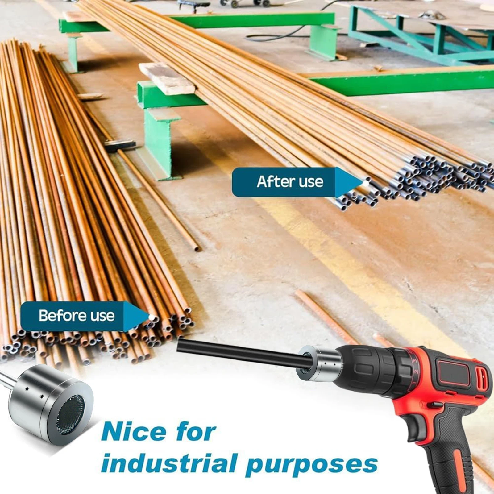 المعادن النحاس أنبوب تنظيف فرشاة 15 مللي متر 22 مللي متر أنبوب الحفر أنبوب تنظيف فرشاة أداة متعددة الأغراض تنظيف أداة للتنظيف