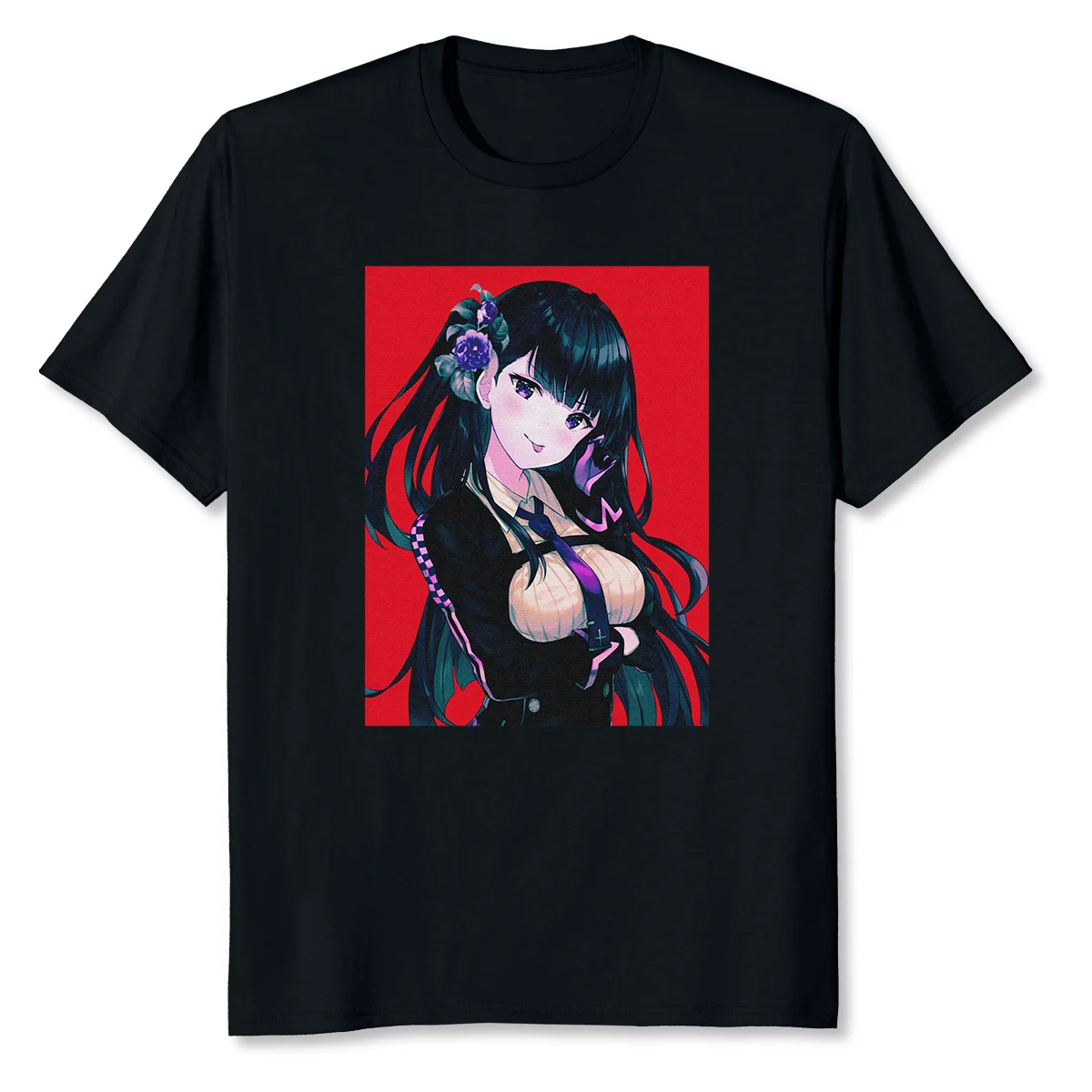 NEW LIMITED Anime Girl Waifu Japanese Aesthetic Gift Idea Tee T-Shirt S-3XL