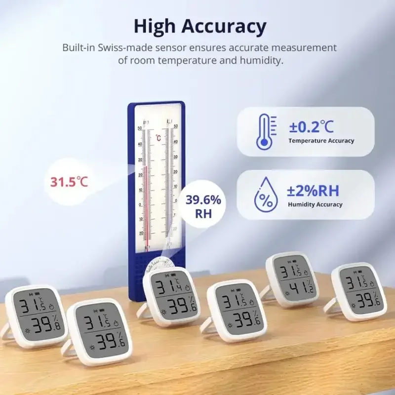 Sonoff SNZB-02D/SNZB-02P zigbee inteligente sensor de umidade temperatura com tela lcd para ewelink alexa google assistente casa alice