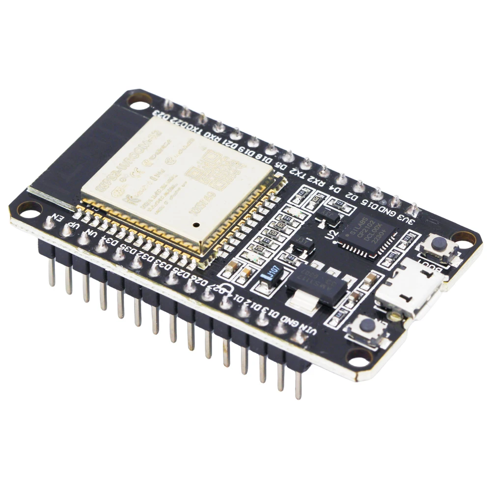 ESP-WROOM-32 ESP32 CP2102 Development Board Module Wireless WiFi +Bluetooth-compatible Dual Core 2.4GHz RF Development Board